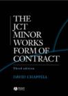 Image for JCT Minor Works Form of Contract