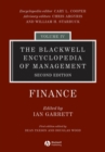 Image for The Blackwell Encyclopedia of Management, Finance