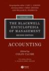 Image for The Blackwell Encyclopedia of Management, Accounting