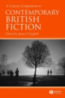 Image for A Concise Companion to Contemporary British Fiction