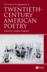Image for A Concise Companion to Twentieth-Century American Poetry