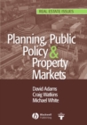Image for Planning, public policy &amp; property markets