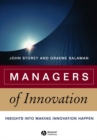 Image for Managers of innovation  : insights into making innovation happen