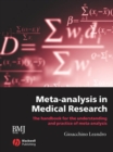 Image for Meta-analysis in medical research  : the handbook for the understanding and practice of meta-analysis