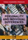 Image for Personality and Individual Differences