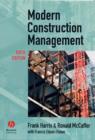 Image for Modern Construction Management