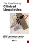 Image for The Handbook of Clinical Linguistics