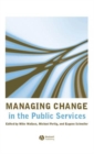 Image for Managing change in public services