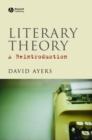 Image for Literary theory  : a reintroduction