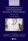 Image for A Companion to Contemporary Political Philosophy, 2 Volume Set