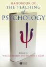 Image for Handbook of the Teaching of Psychology