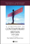 Image for A companion to contemporary Britain, 1939-2000