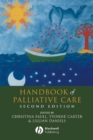 Image for Handbook of palliative care.