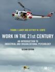 Image for Work in the 21st century  : an introduction to industrial and organizational psychology