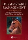 Image for Horse and stable management.