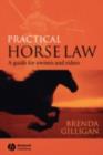 Image for Practical horse law: a guide for owners and riders