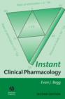 Image for Instant Clinical Pharmacology