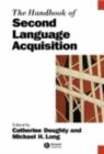 Image for The handbook of second language acquisition