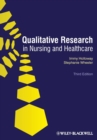 Image for Qualitative research in nursing and healthcare