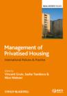 Image for Management of privatised housing  : international policies &amp; practice