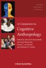 Image for A companion to cognitive anthropology