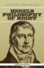 Image for Hegel&#39;s Philosophy of right  : essays on ethics, politics, and law