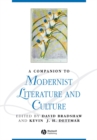 Image for A Companion to Modernist Literature and Culture