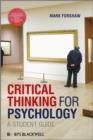 Image for Critical Thinking For Psychology
