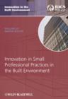 Image for Innovation in Small Professional Practices in the Built Environment
