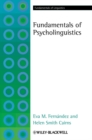 Image for The fundamentals of psycholinguistics
