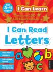 Image for I can read letters : Age 3-4