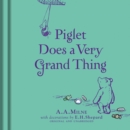 Image for Piglet does a very grand thing