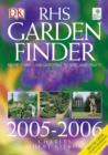 Image for RHS garden finder 2005-2006