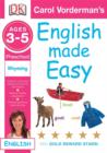 Image for Carol Vorderman&#39;s English made easy: Ages 3-5 preschool Rhyming