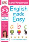 Image for Carol Vorderman&#39;s English made easy: Ages 3-5 preschool The alphabet : Preschool Ages 3-5