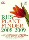 Image for RHS plant finder 2008-2009