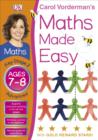 Image for Carol Vorderman&#39;s maths made easy: Ages 7-8, Key Stage 2 advanced