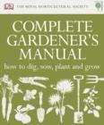 Image for RHS Complete Gardener&#39;s Manual.