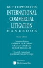 Image for Butterworths International Commercial Litigation Handbook