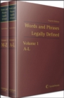 Image for Words and Phrases Legally Defined