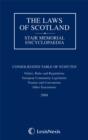 Image for The laws of Scotland  : consolidated table of statutes 2008