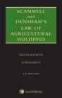 Image for Scammell and Densham&#39;s law of agricultural holdings : Mainwork and Supplement