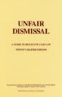 Image for Unfair Dismissal : A Guide to the Relevant Case Law
