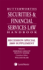 Image for Butterworths Securities &amp; Financial Services Law Handbook &quot;Recession Special 2009&quot; Supplement