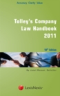 Image for Tolley&#39;s company law handbook 2011