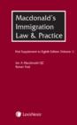 Image for Macdonald&#39;s Immigration Law &amp; Practice