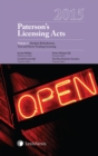 Image for Paterson&#39;s licensing acts 2015