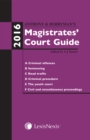 Image for Anthony &amp; Berryman&#39;s magistrates&#39; court guide 2016