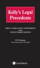 Image for Kelly&#39;s legal precedents  : first supplement to 21st edition