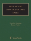 Image for Law and practice of true sale